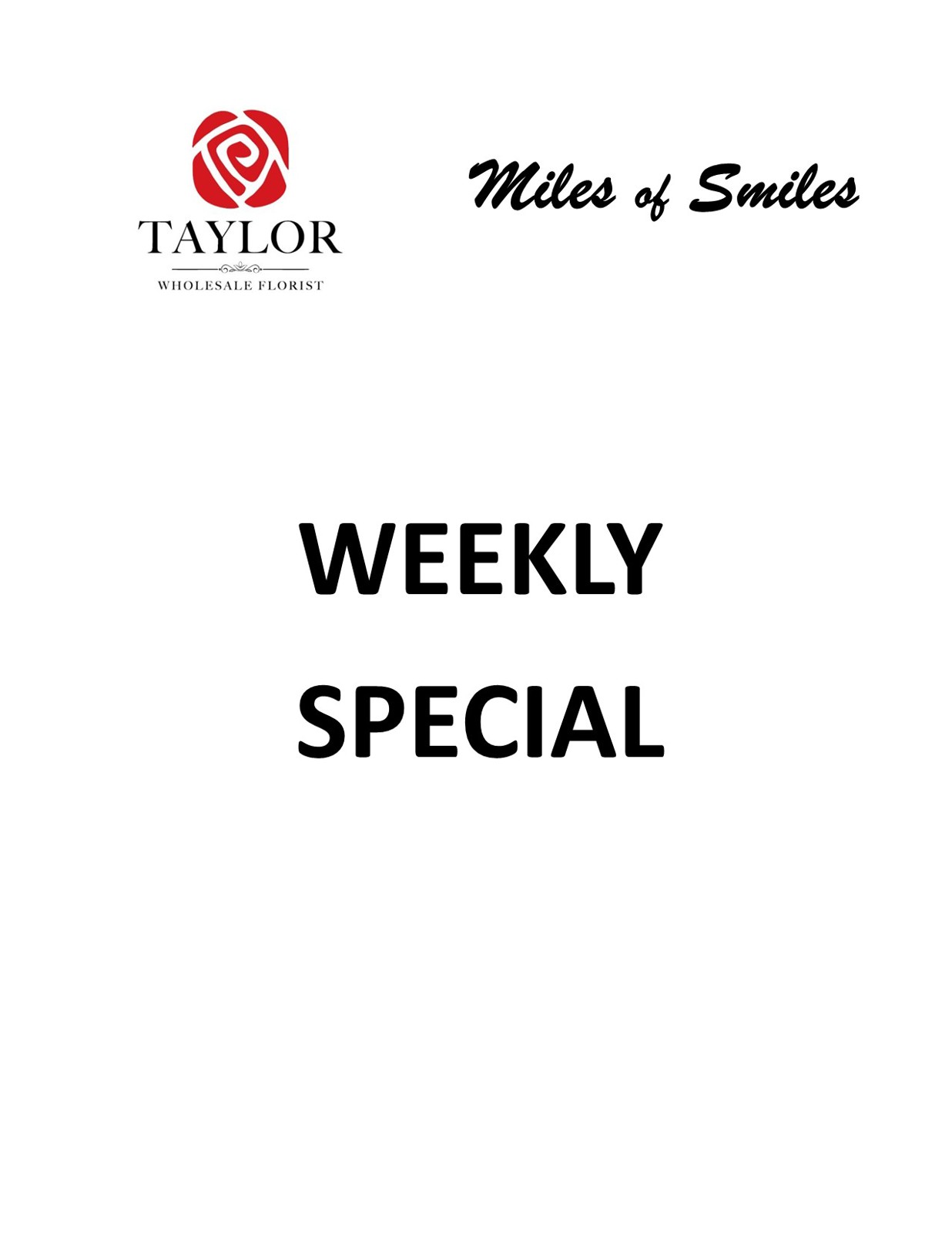 Taylor Wholesale Florist Catalogs